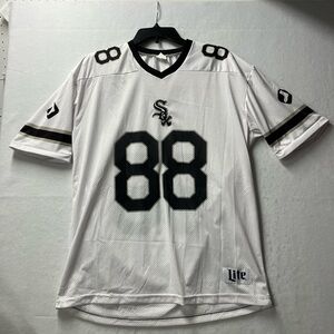 Chicago White Sox Jersey Men's XL White MLB Baseball Mesh Football Style SGA